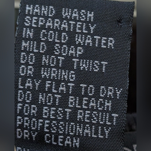 Nomadic Traders full zip Nordic cardigan sweater size medium black green - Picture 6 of 6